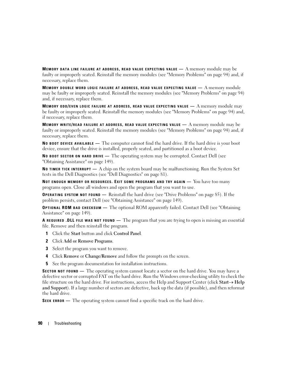 Dell Latitude D630 ATG (Mid 2007) User Manual | Page 90 / 166