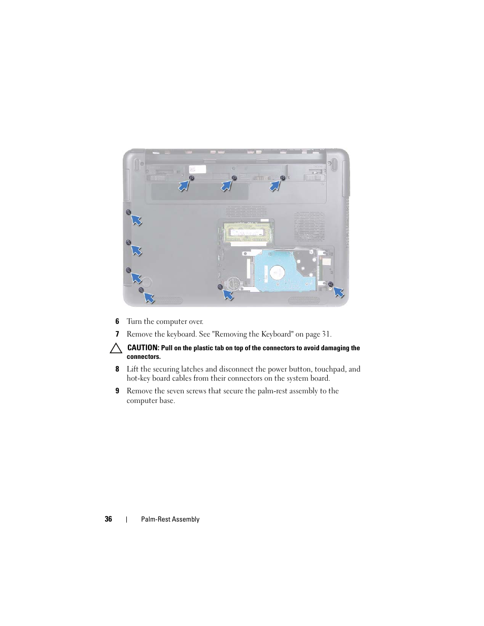Dell Inspiron 14z (1470, Mid 2009) User Manual | Page 36 / 102