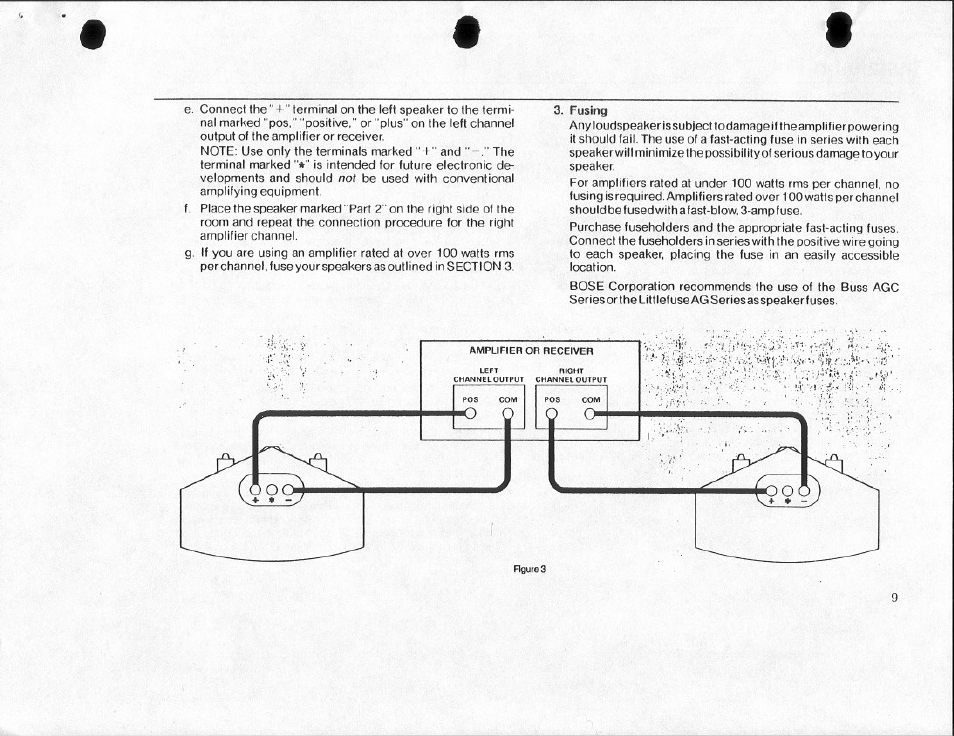 Bose 901 Series III User Manual | Page 9 / 20