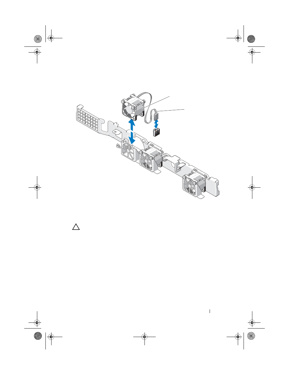 Installing a cooling fan, Figure 5-13, See figure 5-13 | Dell PowerEdge R210 II User Manual | Page 75 / 126