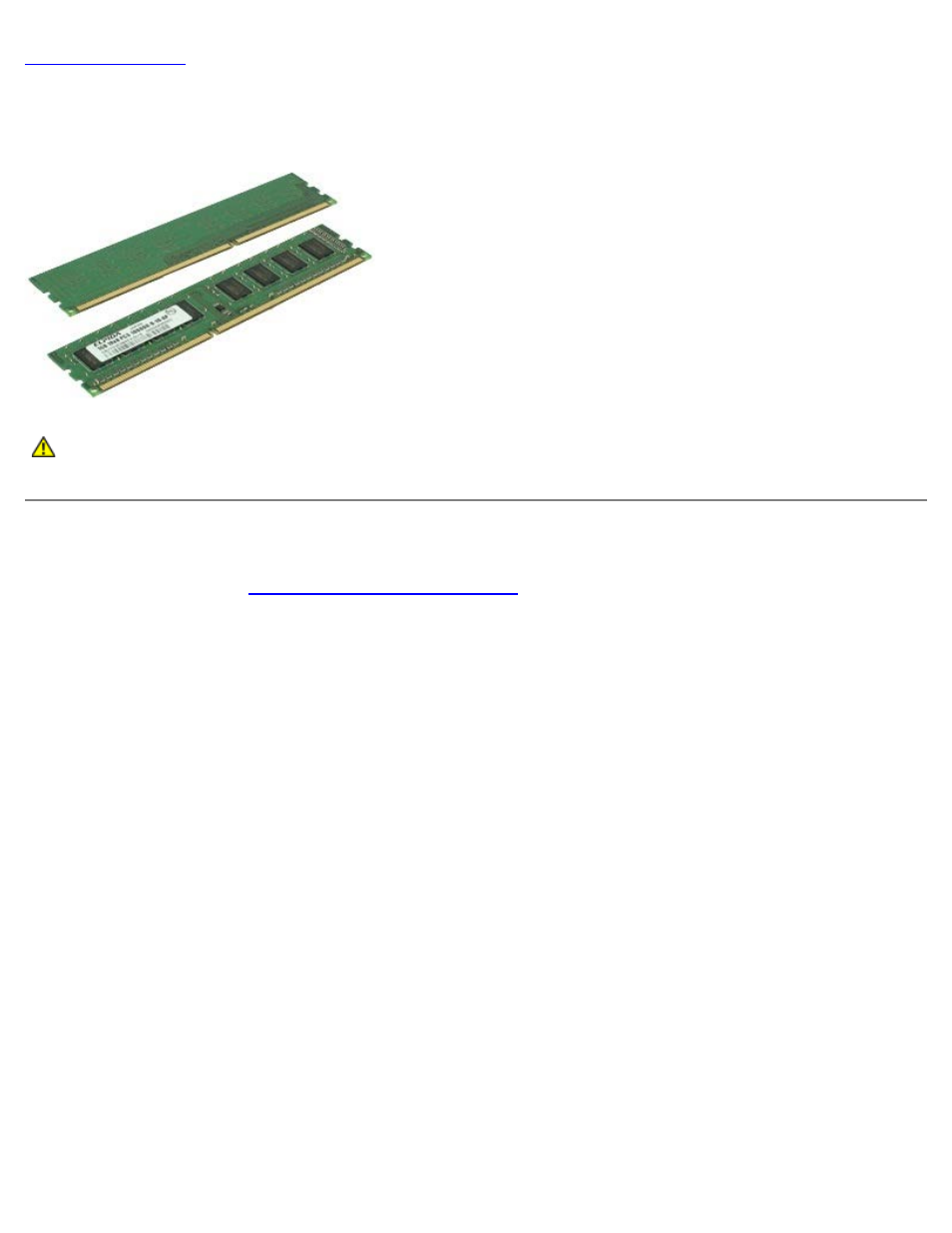 Dell optiplex 980 service manual--memory, Memory module | Dell OptiPlex 980 (Early 2010) User Manual | Page 57 / 82