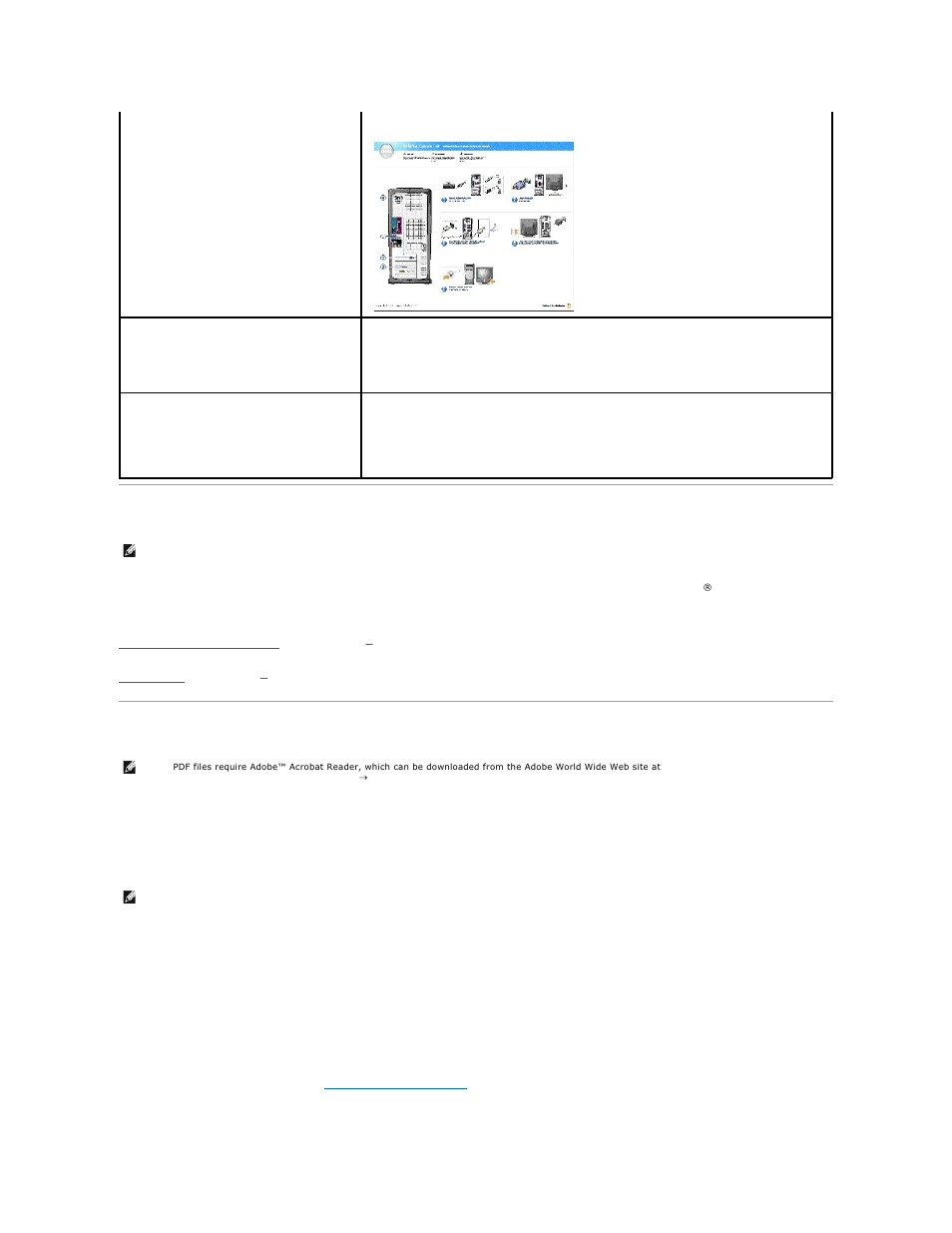 Printed documentation, Online documentation, Downloading the tell me how help file | Dell Dimension 2350 User Manual | Page 11 / 55