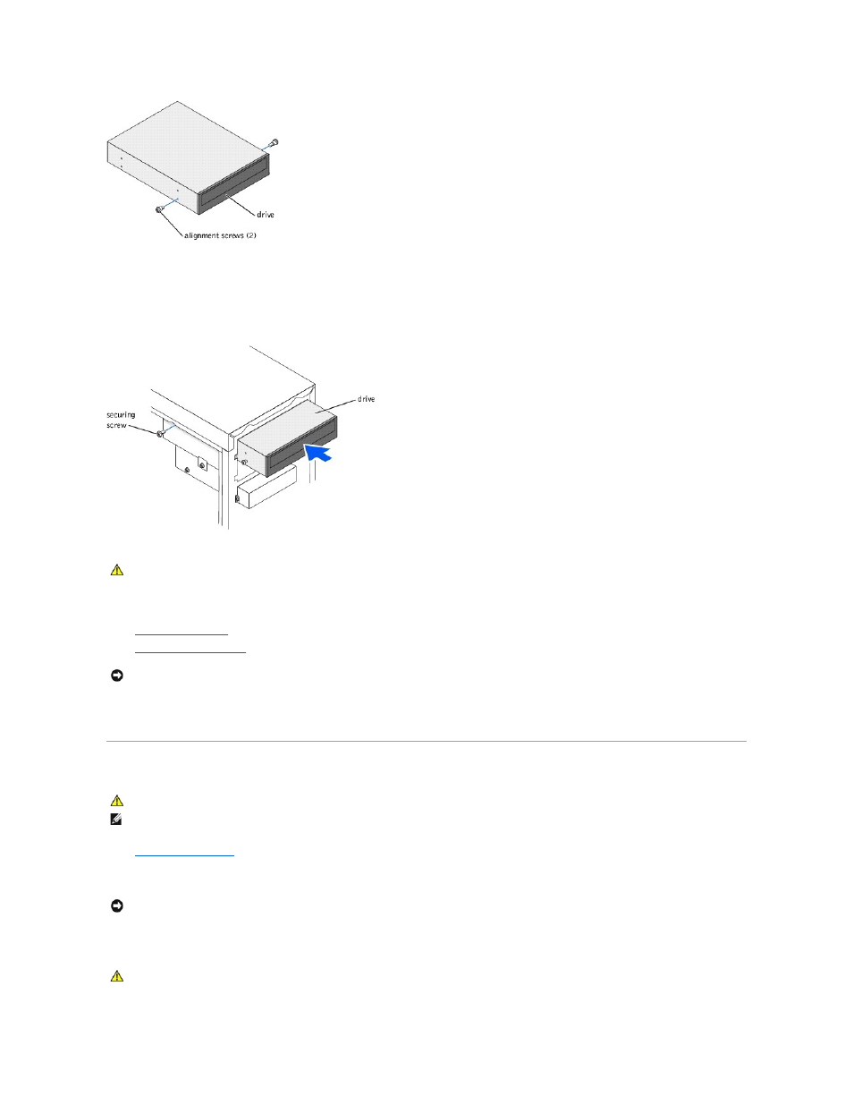 Adding a second cd/dvd drive | Dell Dimension 2350 User Manual | Page 24 / 55