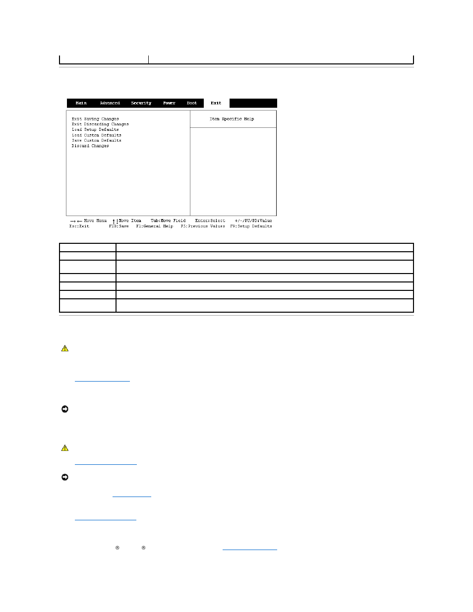 Exit screen, Clearing forgotten passwords | Dell Dimension 2350 User Manual | Page 49 / 55