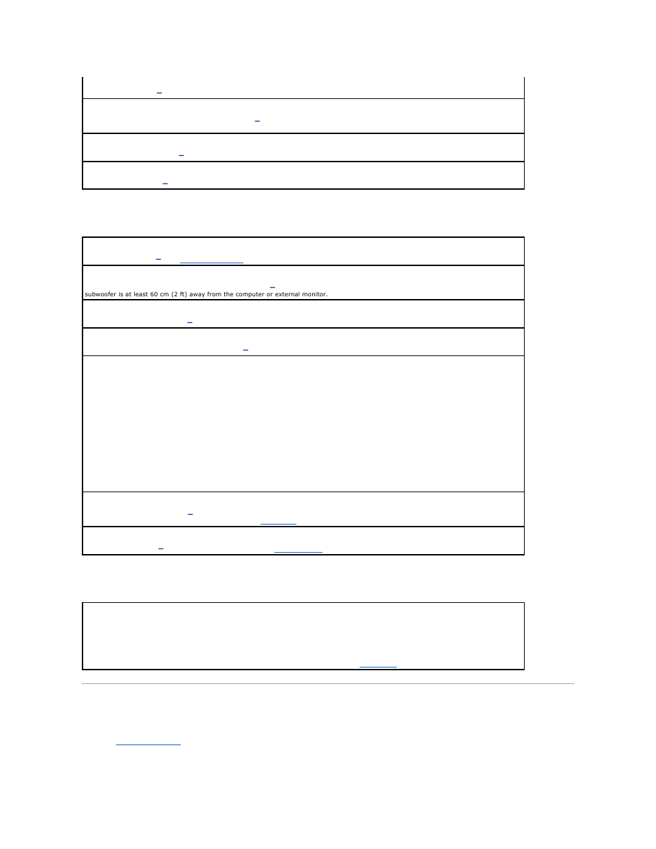 Sound and speaker problems, If the display is difficult to read, If only part of the display is readable | If you have a problem with integrated speakers | Dell Latitude X300 User Manual | Page 79 / 113