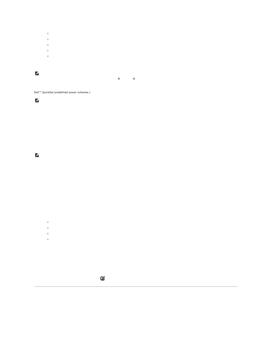 Power management modes, Standby mode, Selecting a power scheme | Setting battery alarms and actions, Completing the power management wizard | Dell Latitude X300 User Manual | Page 90 / 113