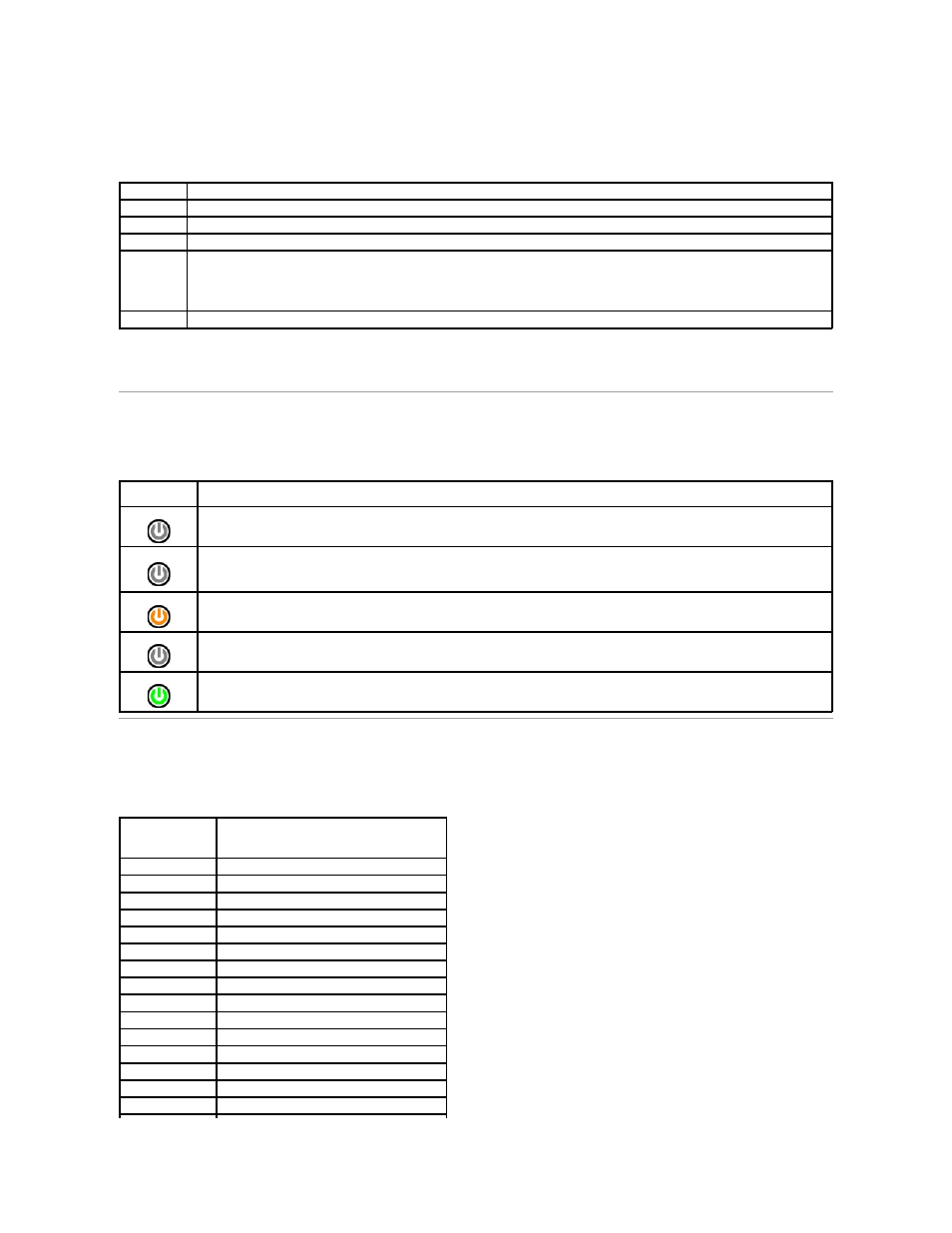 Power button light codes, Beep codes | Dell OptiPlex XE (Early 2010) User Manual | Page 12 / 39