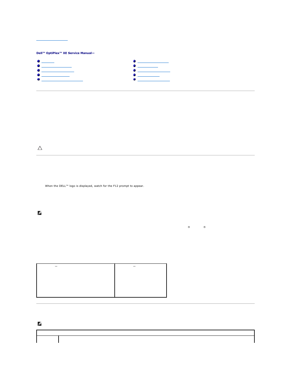 System setup, Overview, Entering system setup | System setup options, System setup screen | Dell OptiPlex XE (Early 2010) User Manual | Page 2 / 39