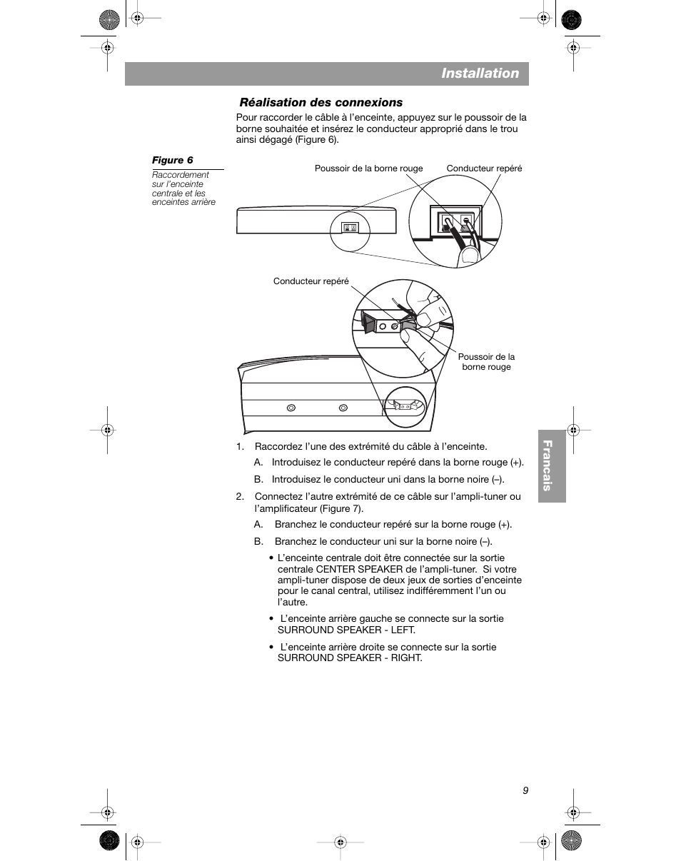 Installation | Bose VCS-10 User Manual | Page 65 / 116