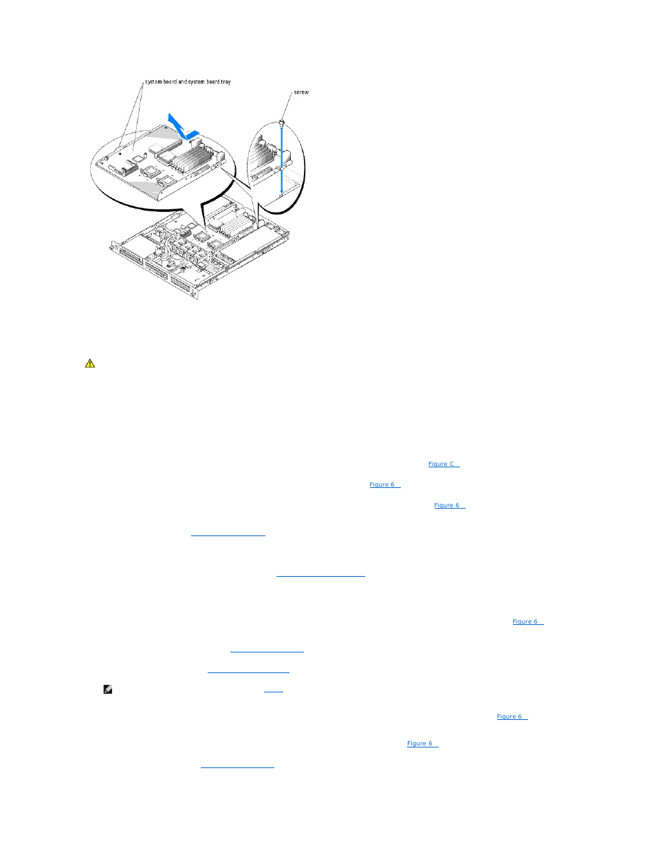 Installing the system board assembly | Dell PowerEdge SC1425 User Manual | Page 12 / 69