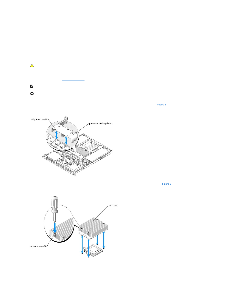 Processor, Replacing the processor | Dell PowerEdge SC1425 User Manual | Page 51 / 69