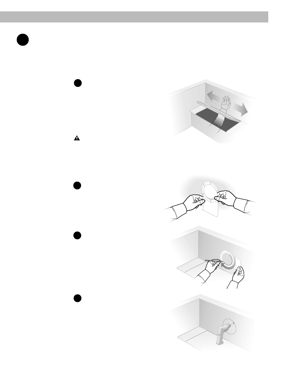 Installation from the rear of the bulkhead | Bose 131 User Manual | Page 7 / 18