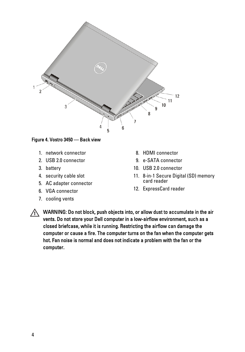 Dell Vostro 3750 (Early 2011) User Manual | Page 4 / 16