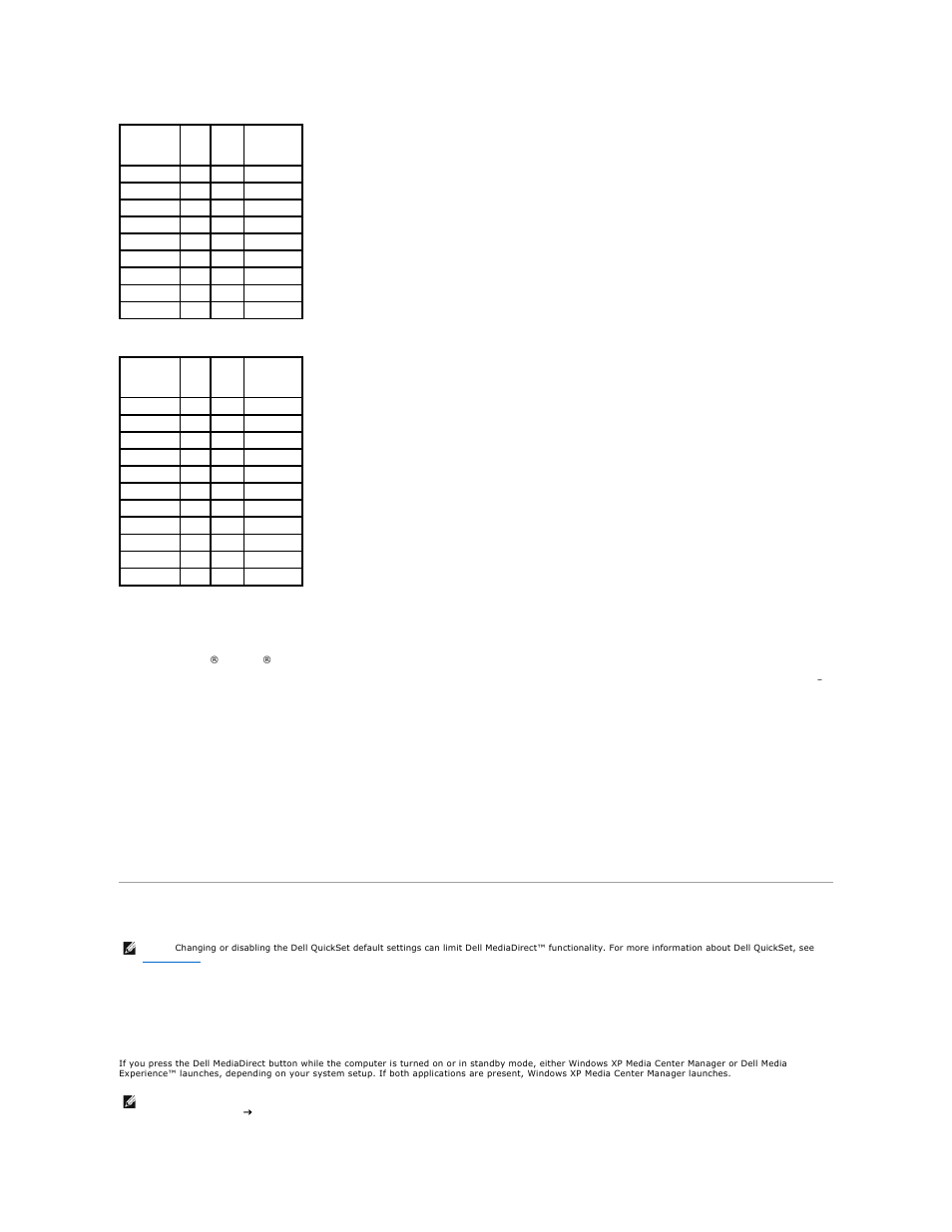 Using dell media experience and dell mediadirect, Helpful tips, If the computer is turned on or in standby mode | Dell XPS M2010 (MXP061, Mid 2006) User Manual | Page 56 / 116