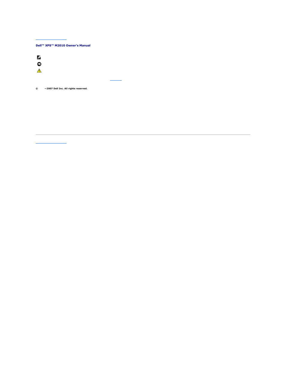 Dell XPS M2010 (MXP061, Mid 2006) User Manual | Page 73 / 116