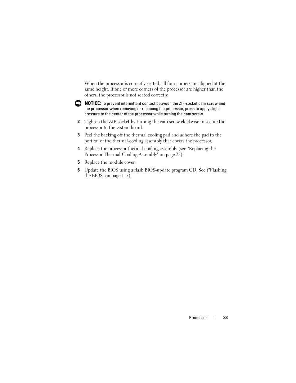 Dell XPS M1530 (M1530, Late 2007) User Manual | Page 33 / 118