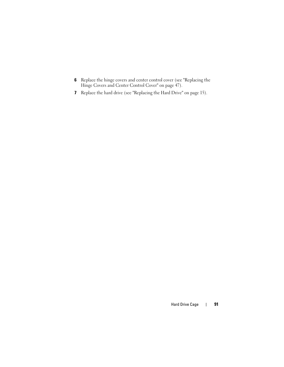 Dell XPS M1530 (M1530, Late 2007) User Manual | Page 91 / 118