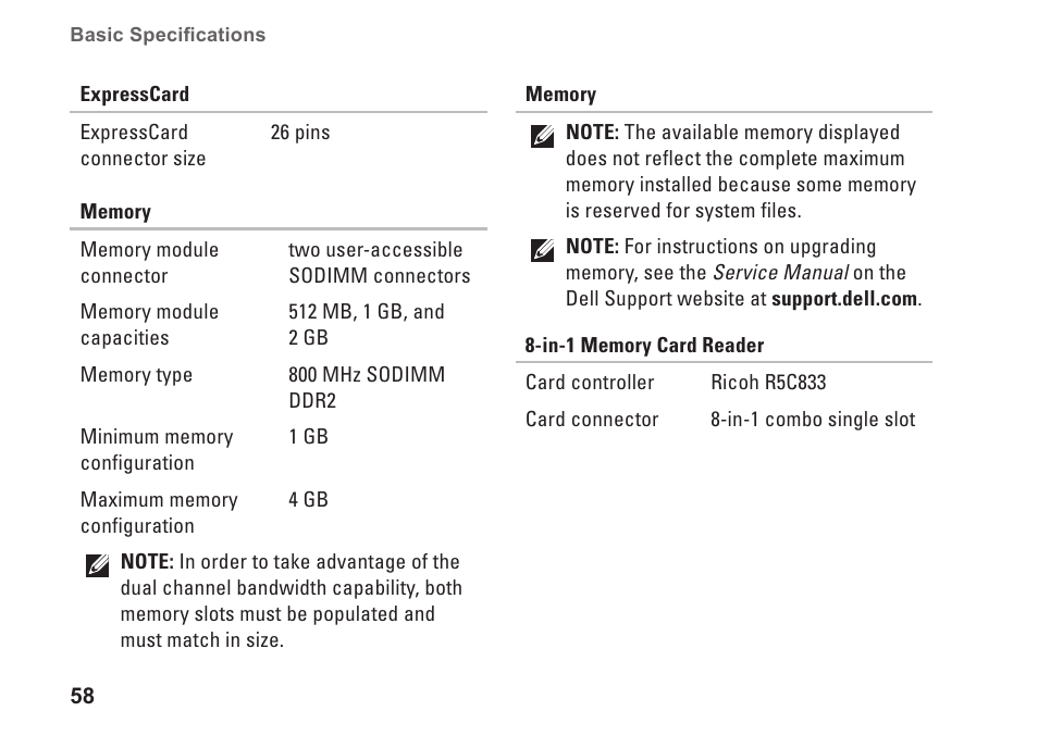 Dell Studio 1737 (Late  2008) User Manual | Page 60 / 84