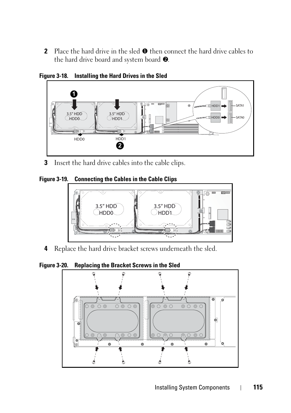 Installing system components | Dell PowerEdge C5230 User Manual | Page 115 / 146