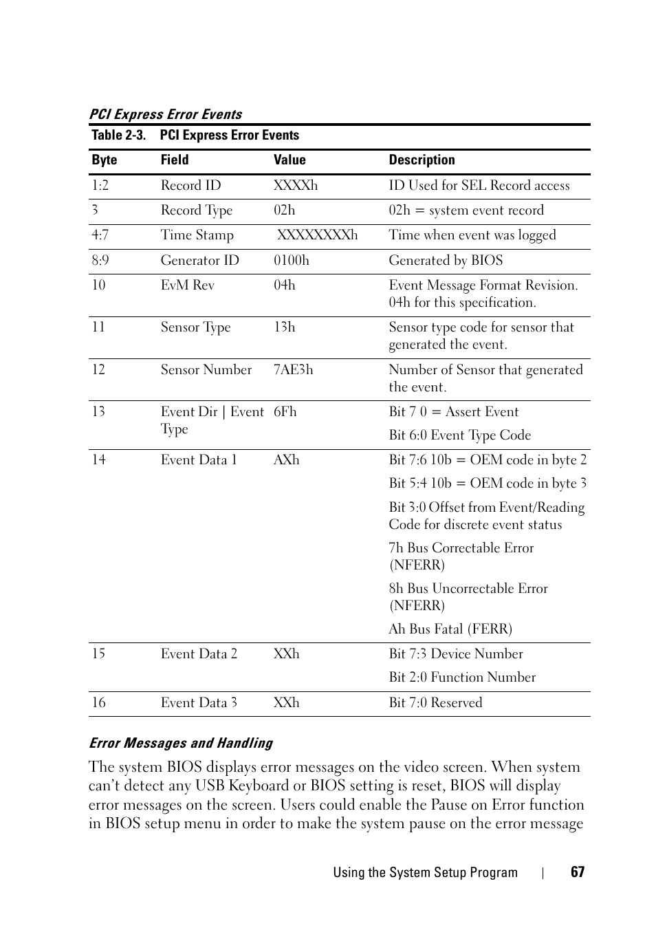 Dell PowerEdge C5230 User Manual | Page 67 / 146