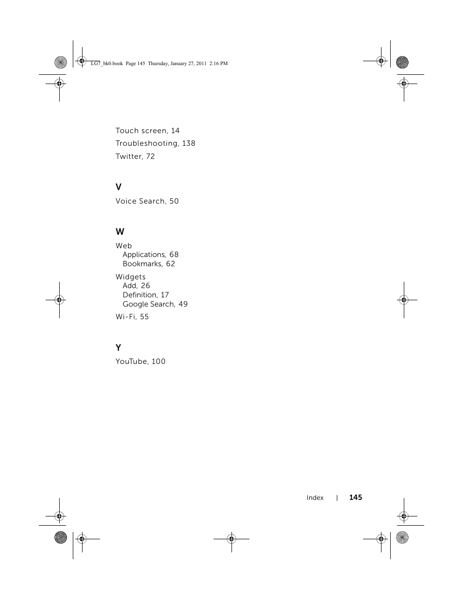 Dell Mobile Streak 7 Wifi Only User Manual | Page 145 / 145