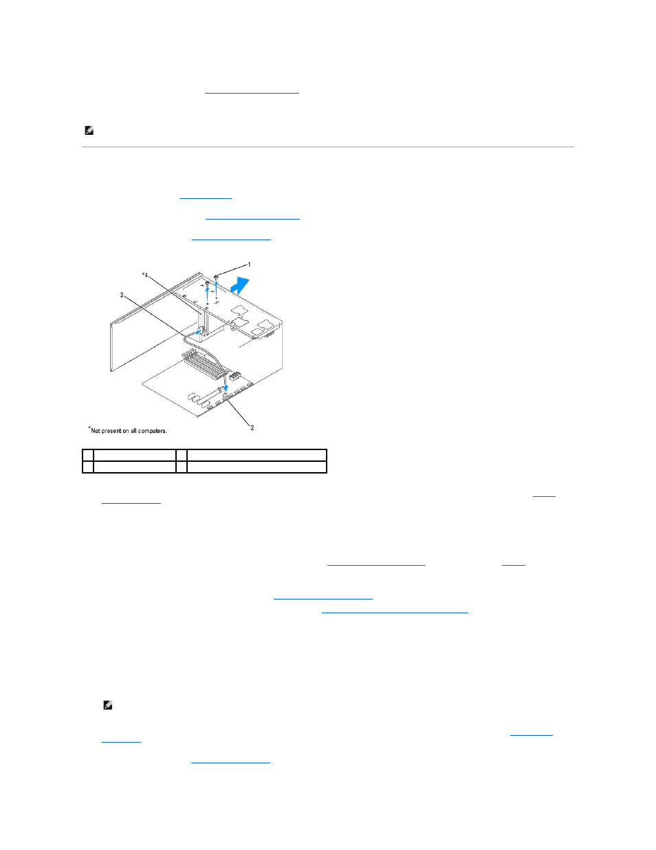 Replacing the flexdock | Dell Studio XPS 435 MT (Late 2008) User Manual | Page 15 / 40