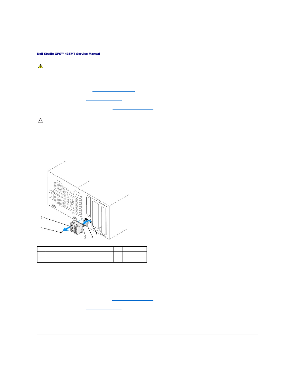 Replacing the front i/o panel | Dell Studio XPS 435 MT (Late 2008) User Manual | Page 21 / 40