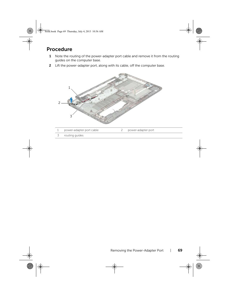 Procedure | Dell Inspiron 17 (3737, Mid 2013) User Manual | Page 69 / 71