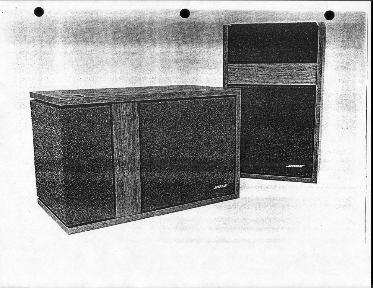Bose 301 User Manual | Page 2 / 12