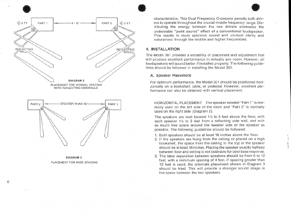 Bose 301 User Manual | Page 6 / 12