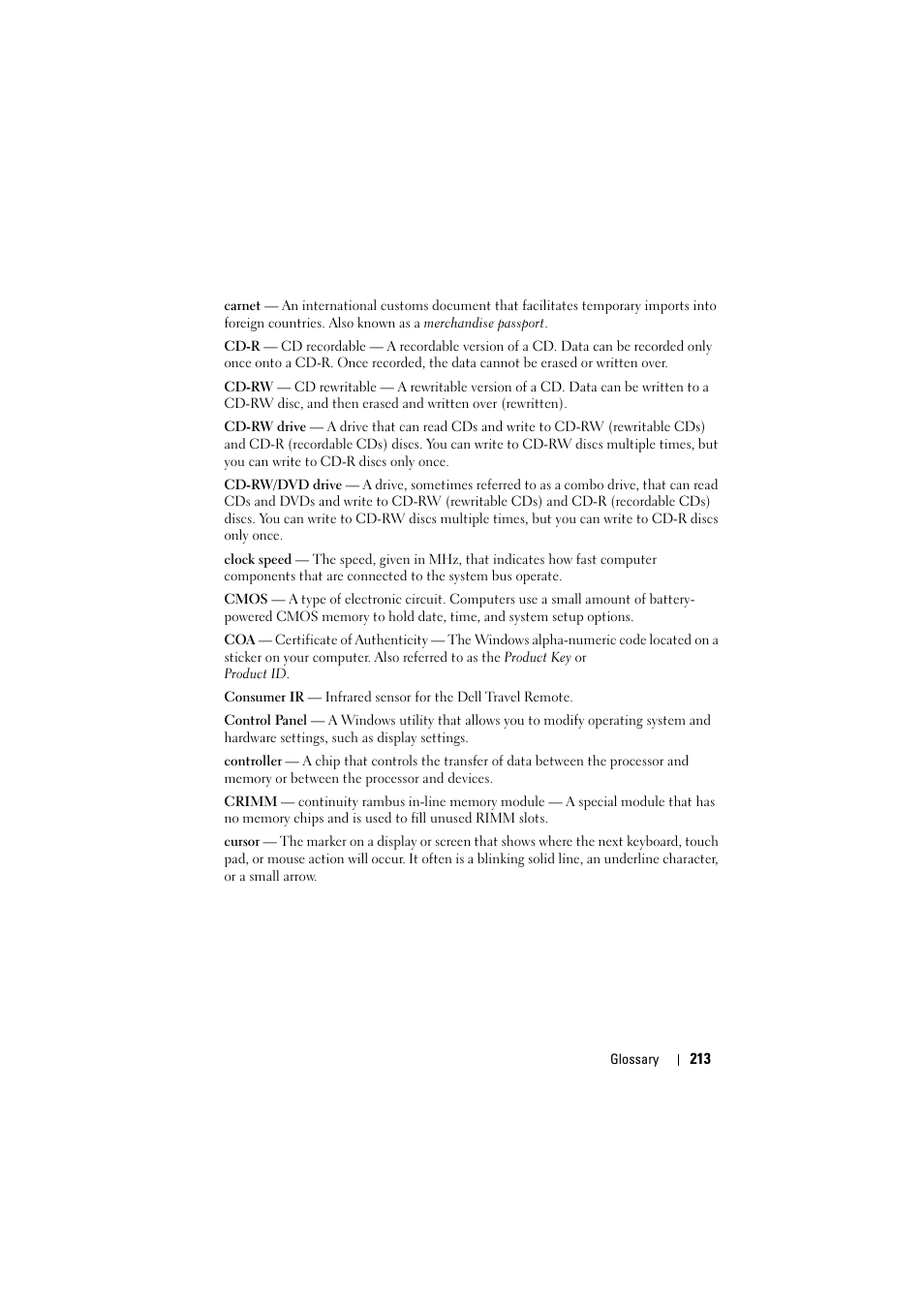 Dell Inspiron 1520 (Mid 2007) User Manual | Page 213 / 236