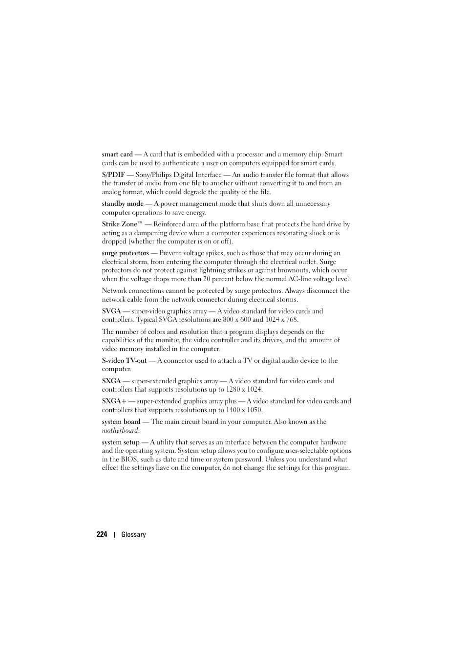 Dell Inspiron 1520 (Mid 2007) User Manual | Page 224 / 236
