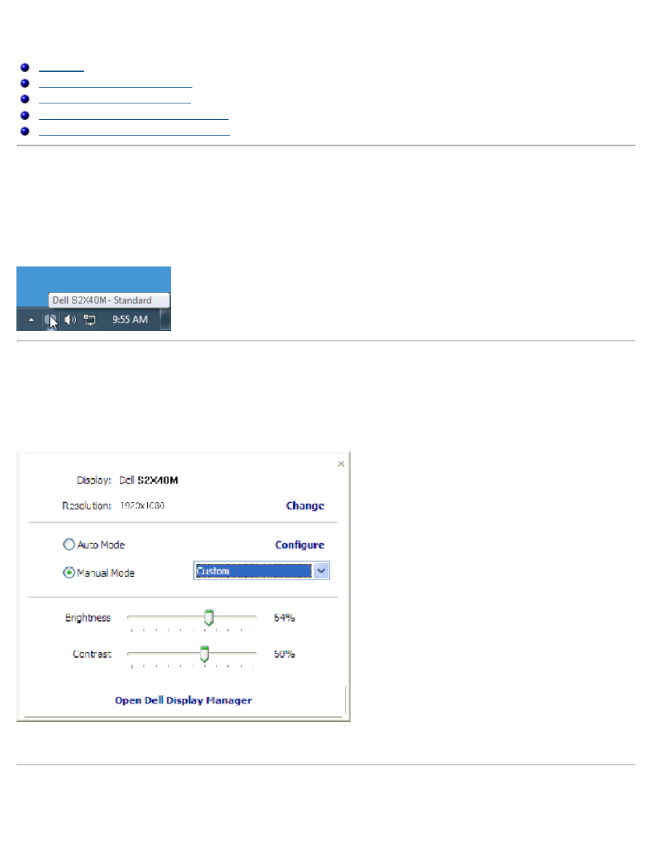 Dell S2340M Monitor User Manual | 3 pages