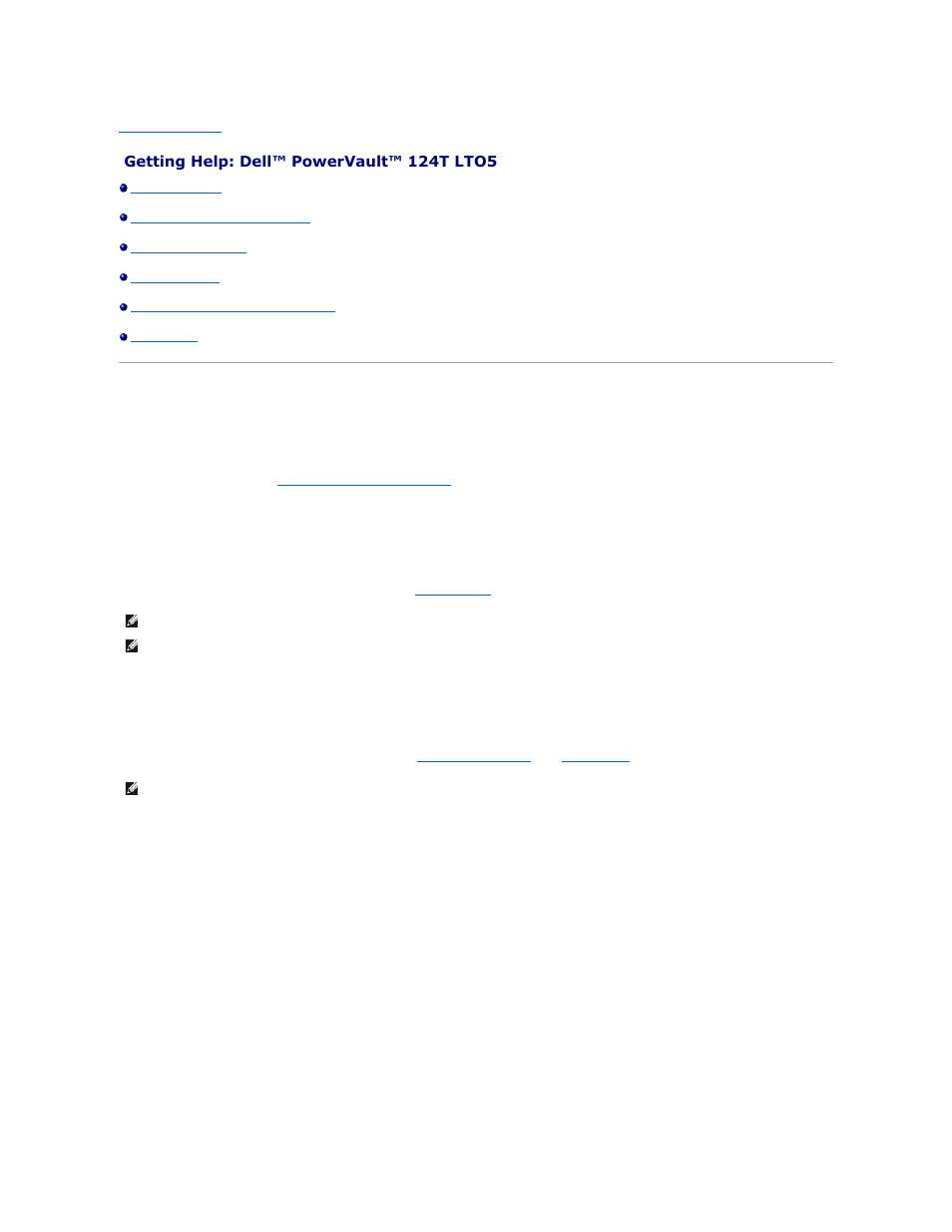 Technical assistance, Online services | Dell PowerVault 124T User Manual | Page 11 / 55