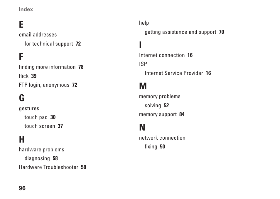 Dell Studio 1558 (Early 2010) User Manual | Page 98 / 102