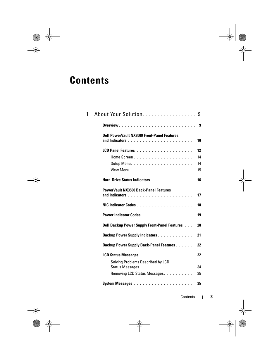Dell PowerVault NX3500 User Manual | Page 3 / 118