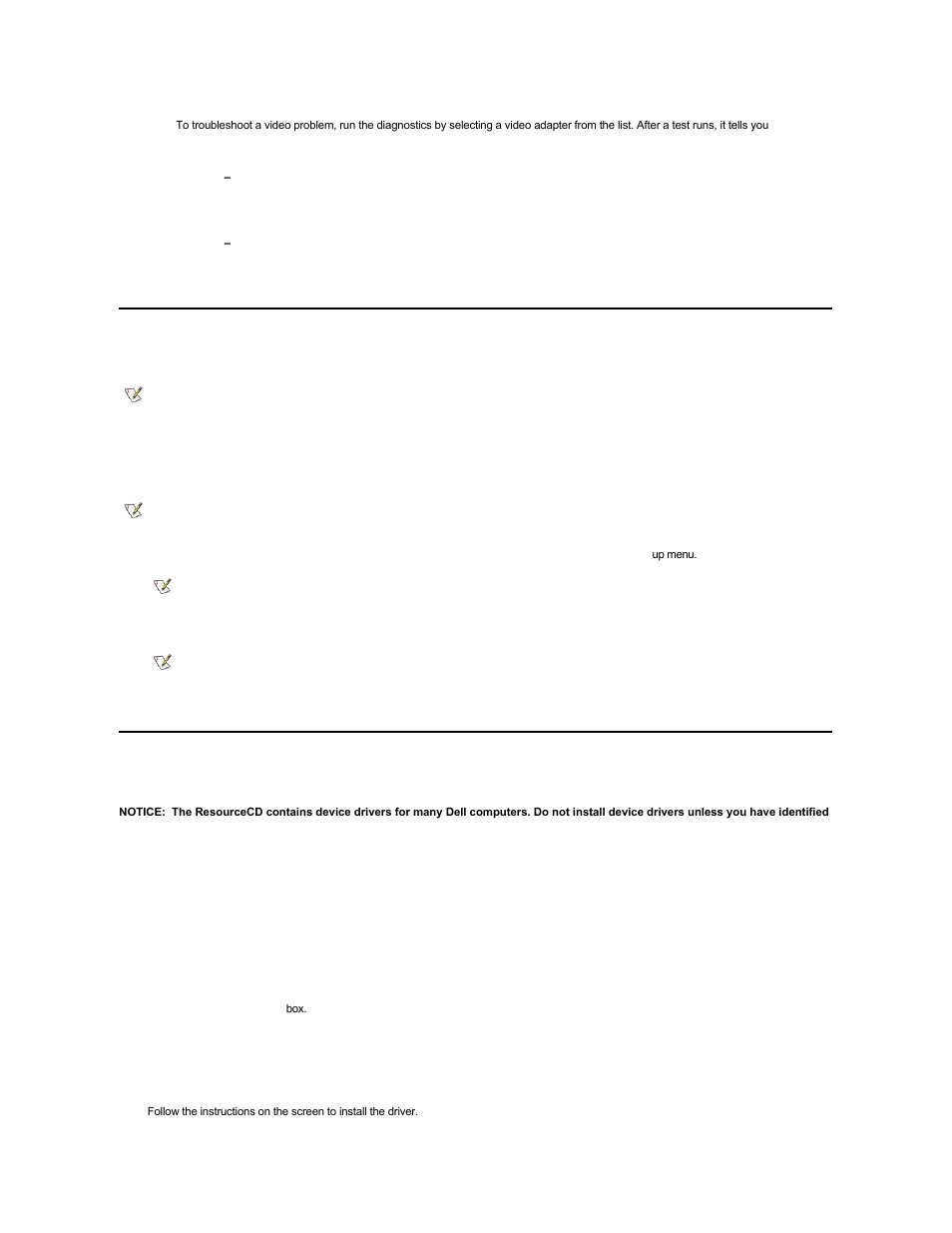 Changing the boot sequence, Installing drivers | Dell Precision 620 User Manual | Page 3 / 5