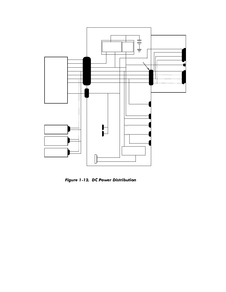 Figure 1-12. dc power distribution -17, Ljxuh  '& 3rzhu 'lvwulexwlrq | Dell OptiPlex E1 User Manual | Page 25 / 76