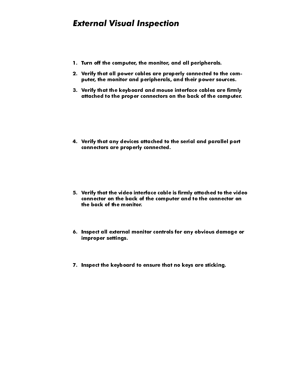 External visual inspection, External visual inspection -2, Whuqdo9lvxdo,qvshfwlrq | Dell OptiPlex E1 User Manual | Page 32 / 76