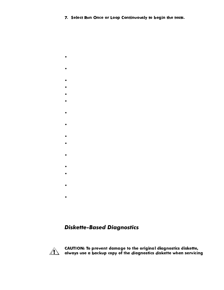 Diskette-based diagnostics, Diskette-based diagnostics -7, Lvnhwwh%dvhg'ldjqrvwlfv | Dell OptiPlex E1 User Manual | Page 37 / 76