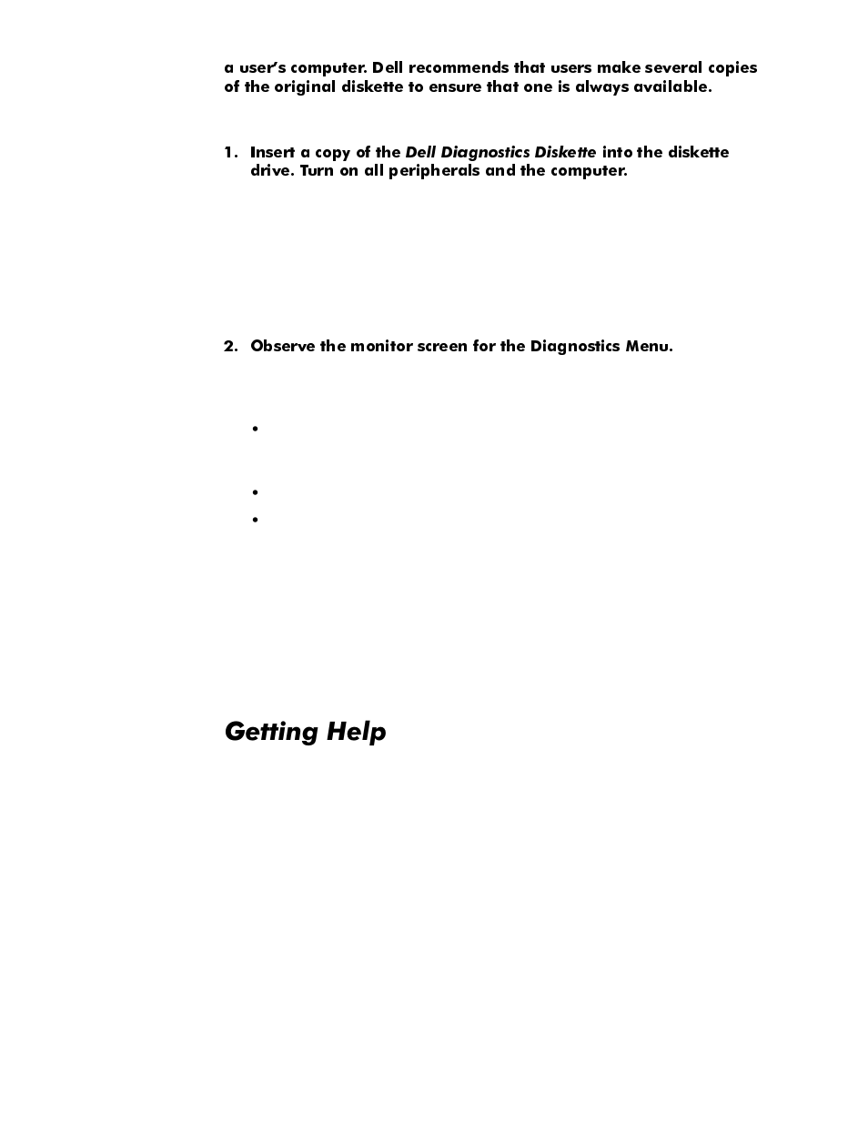 Getting help, Getting help -8, Hwwlqj+hos | Dell OptiPlex E1 User Manual | Page 38 / 76