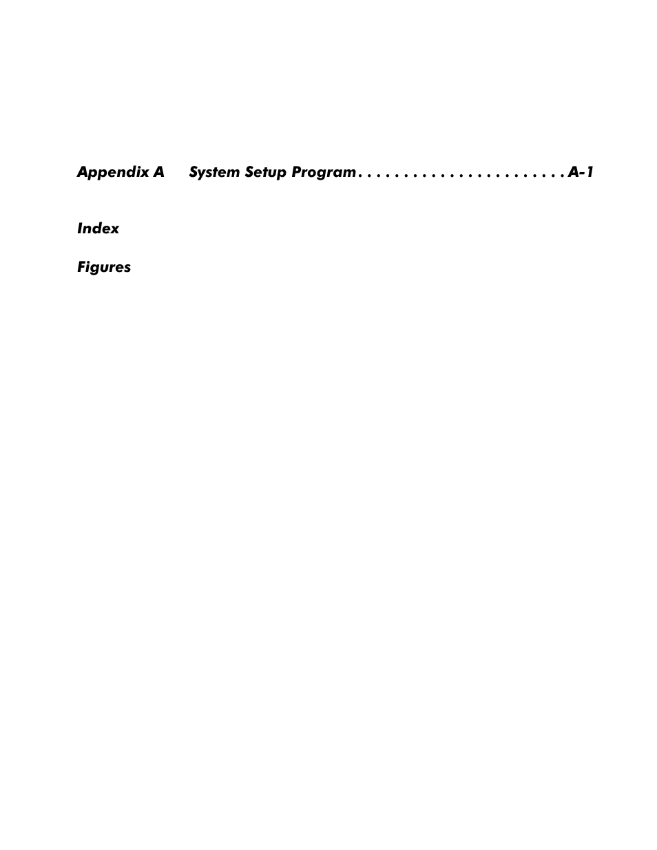Sshqgl[$ 6\vwhp6hwxs3urjudp, Qgh[ )ljxuhv | Dell OptiPlex E1 User Manual | Page 5 / 76
