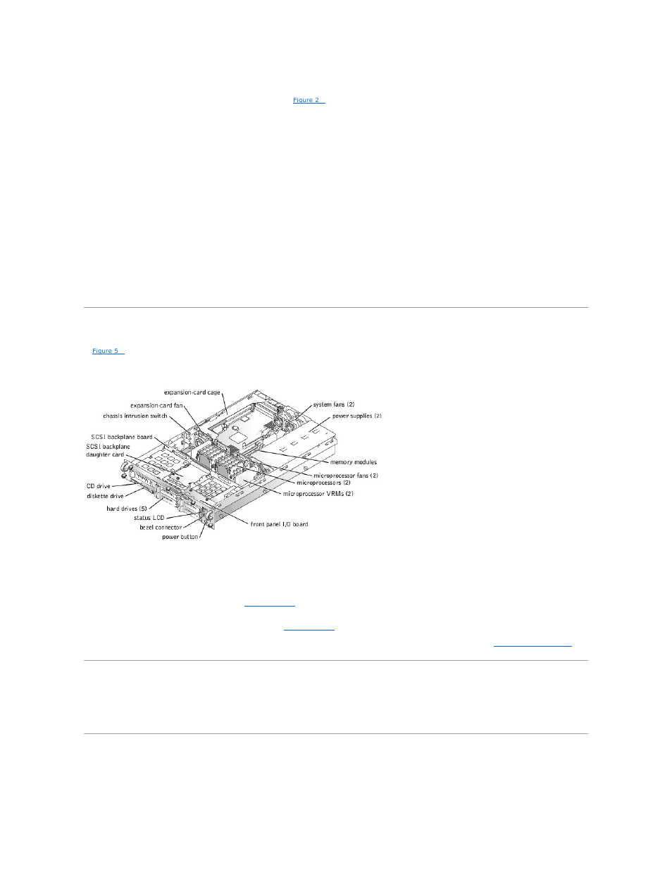 Inside the system, Responding to a systems management alert message, Troubleshooting a wet system | Dell PowerEdge 2650 User Manual | Page 39 / 74