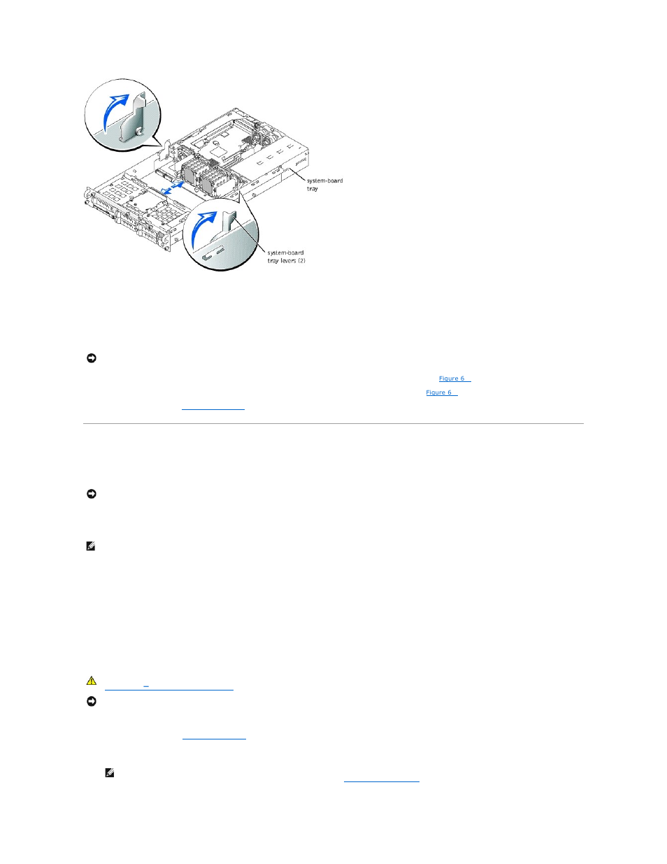 Microprocessors, Replacing the system board tray, Adding or replacing a microprocessor | Dell PowerEdge 2650 User Manual | Page 55 / 74