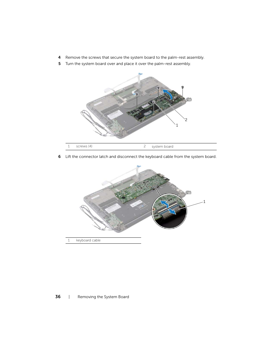 Dell XPS 13 (9333, Late 2013) User Manual | Page 36 / 58