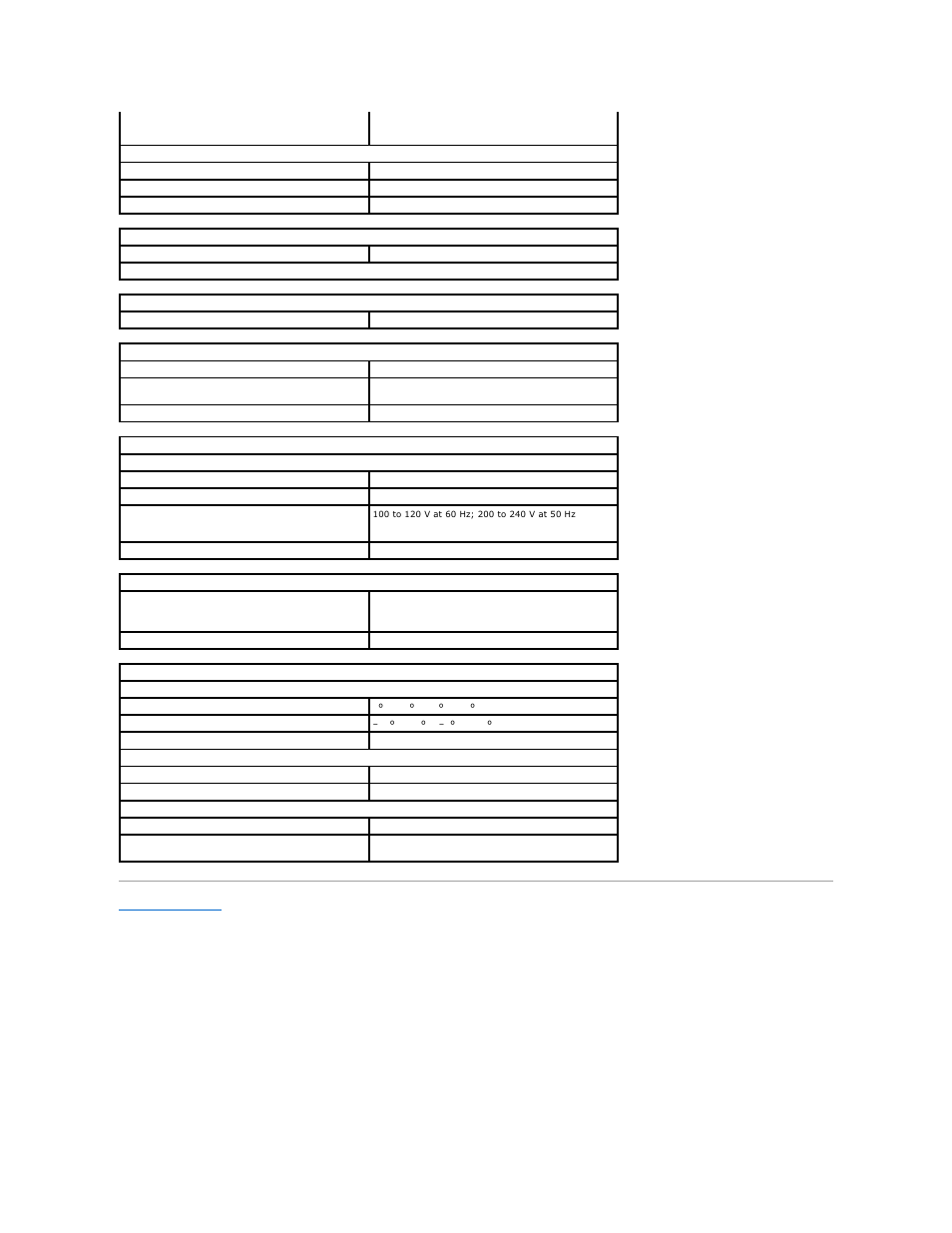 Video, Audio, Controls and lights | Power, Physical, Environmental | Dell Dimension 2300 User Manual | Page 37 / 51