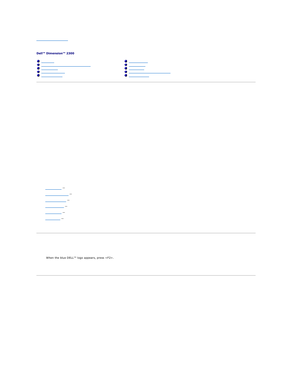 System setup program, Overview, Entering the system setup program | Main screen | Dell Dimension 2300 User Manual | Page 38 / 51