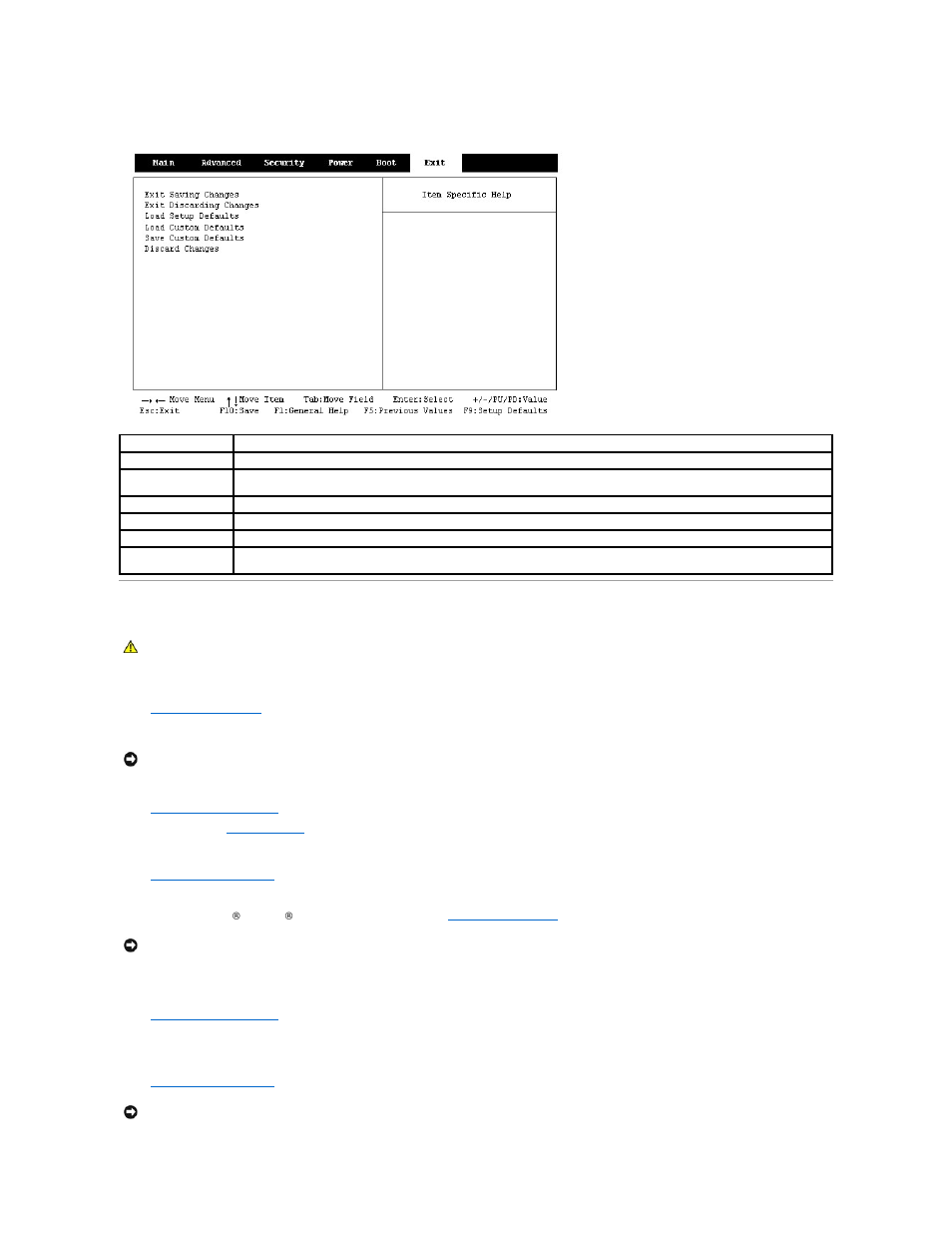 Exit screen, Clearing forgotten passwords | Dell Dimension 2300 User Manual | Page 44 / 51