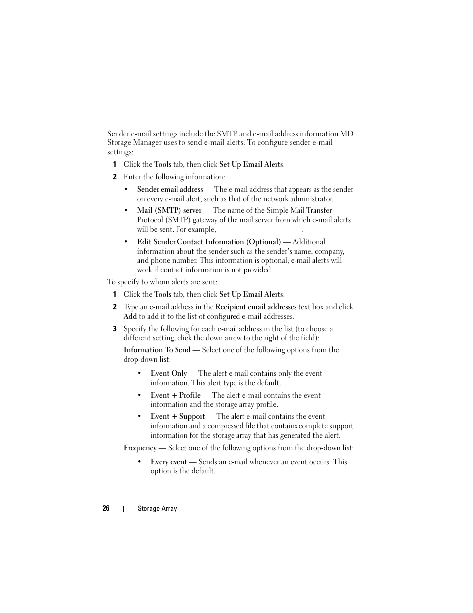 Dell PowerVault MD3000i User Manual | Page 26 / 114