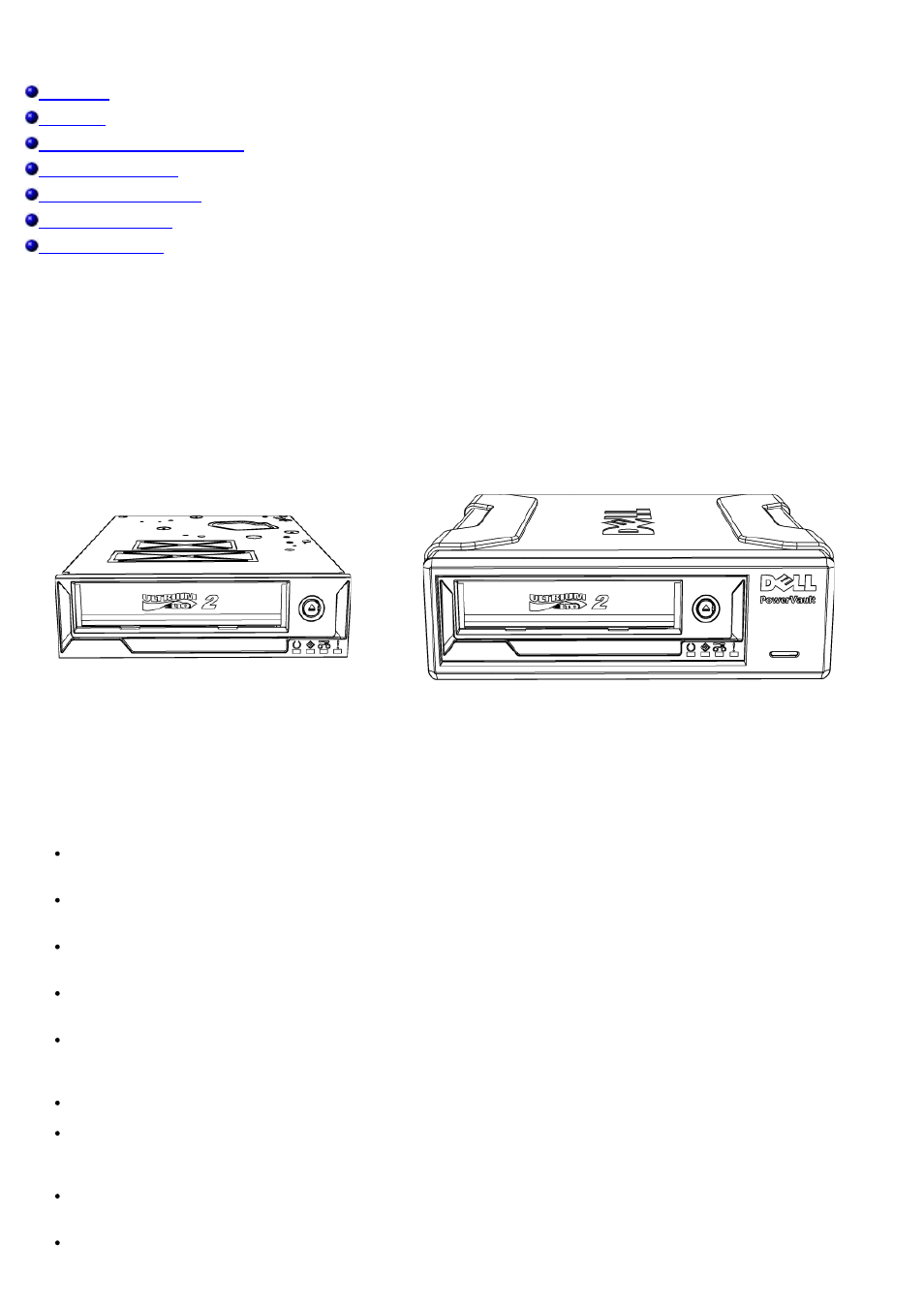 Introduction, Overview, Features | Dell PowerVault LTO3-060 User Manual | Page 2 / 42